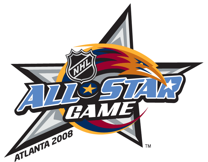 NHL All-Star Game 2008 Primary Logo iron on heat transfer...